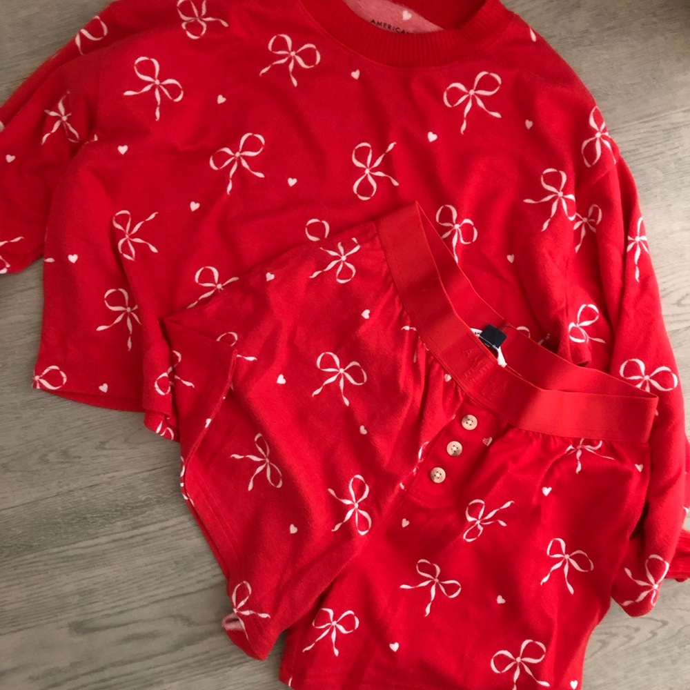 American Eagle Luxe Plush Pajamas